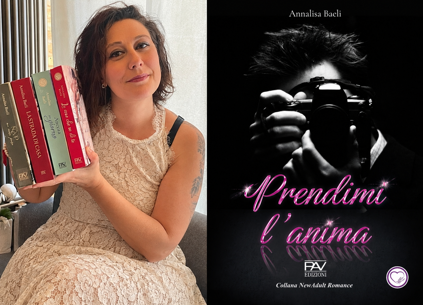 Annalisa Baeli: «Sono una “scrittora” con molte distrazioni!»